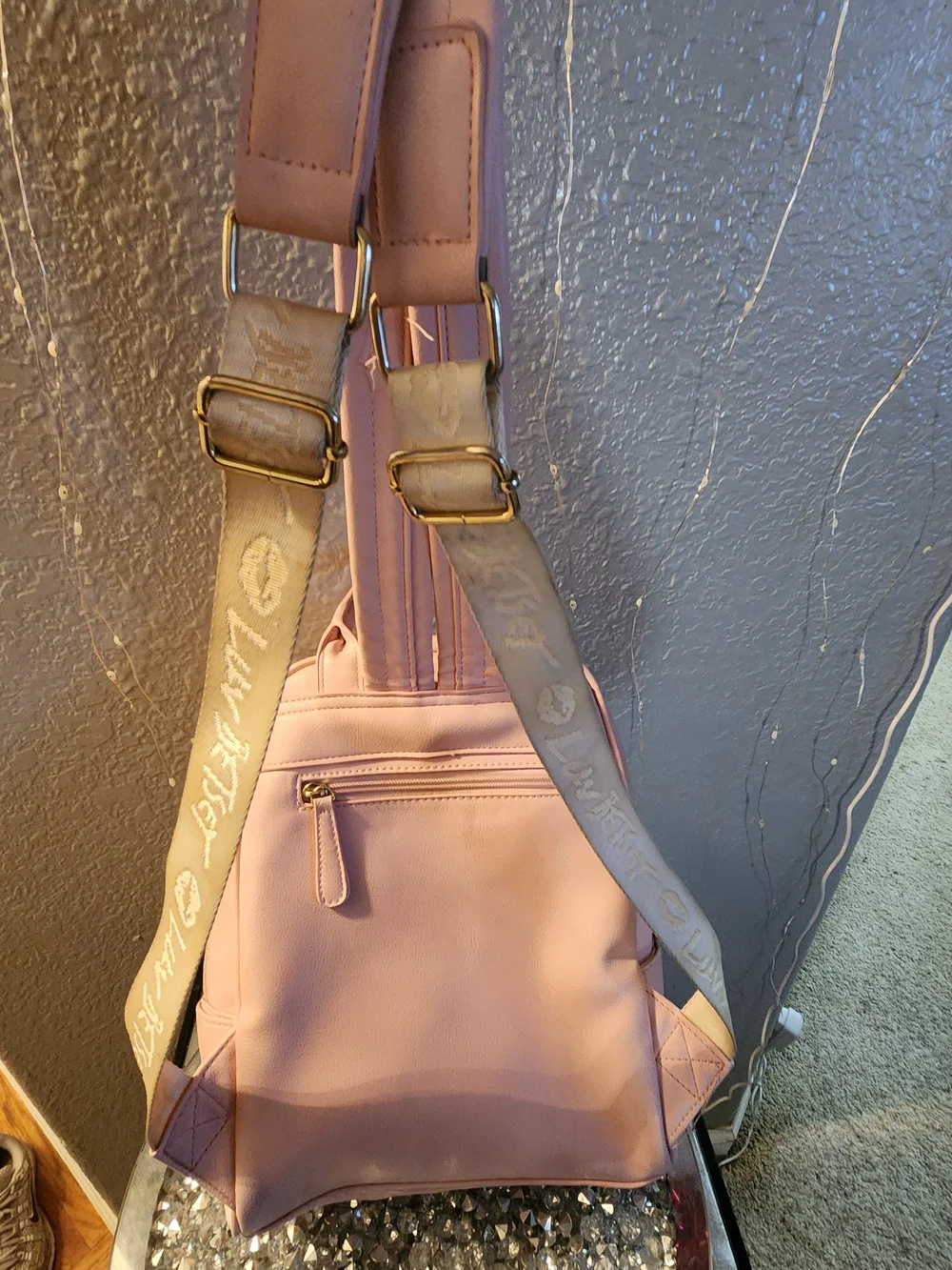 Betsey Johnson Pink Ballerina Backpack
